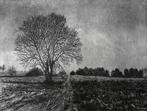 Kamila KOŚCIAŃSKA (ur. 1997), Pathway with tree, 2022