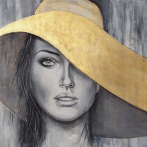 Grazyna Hrycalik, Golden Hat, 2021.