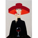 Cecylia Dąbrowska, Czerwone wino, 2022 r.