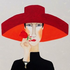 Cecylia Dąbrowska, Czerwone wino, 2022 r.