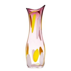 Adam JABŁOŃSKI (1936 - 2018), Kryształowy wazon wolnoformowany