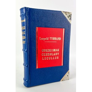 Leopold TYRMAND - THE Bitter Taste of LUCULLUS CHOCOLATE - 1957 [1st edition - Mlodozeniec].