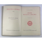 Dr K. SOCHANIEWICZ - HERB MIASTA LWOWA - Lwów 1933