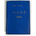 Adam ASNYK - PISMA - Warsaw 1924 [portrait of the author].