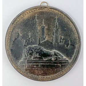 Souvenir aus Lemberg - KERAMISCHE PLATTE