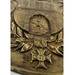 Pamiątka ze Lwowa - OGROMNY HERB LWOWA - Lata 30 [rzadkie]