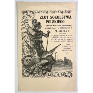 ZLOT SOKOLSTWA POLSKIEGO w SIERSZY - Kraków 1930 - Program uroczystości