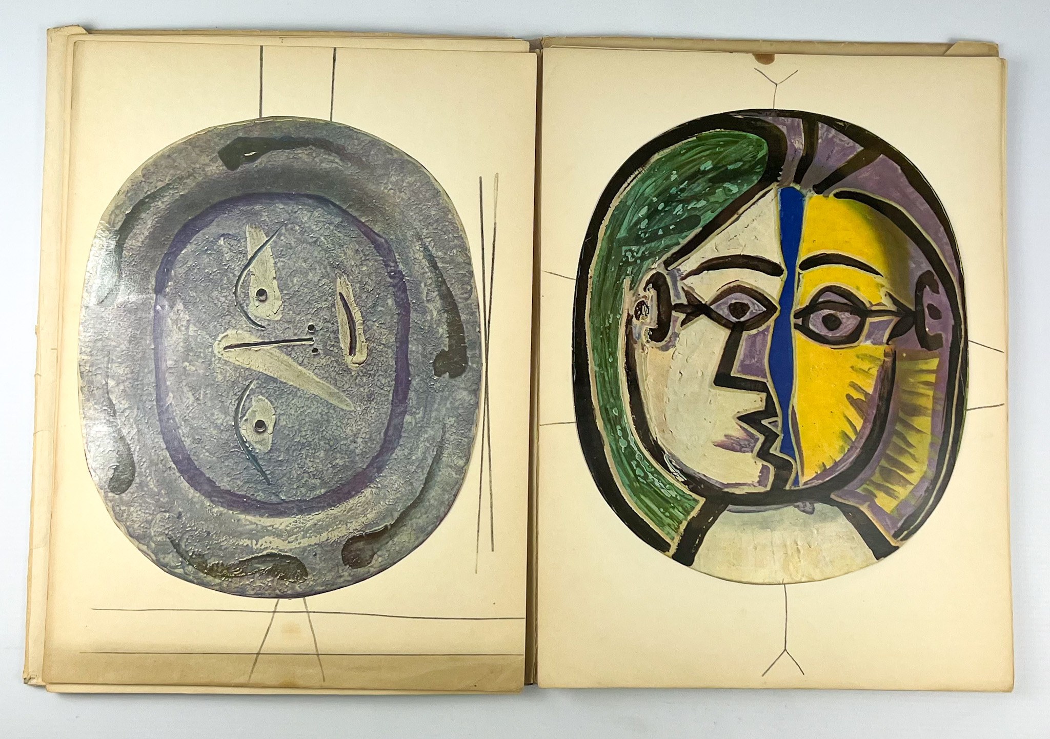 Suzanne ET GEORGES RAMIE CERAMIQUES DE PICASSO - Paris 1948