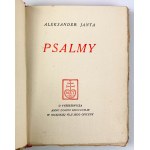 [u Tyszkiewicze] Aleksander JANTA - PSALMS - Nice 1943