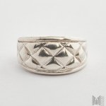Drobny pierścionek - srebro 835