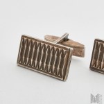 Warmet cufflinks - 800 silver