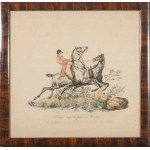 Antoine Charles Horace VERNET, Francja, XVIII/XIX w. (1758 - 1836), Osadzenie spłoszonego konia, ok. 1799 r.