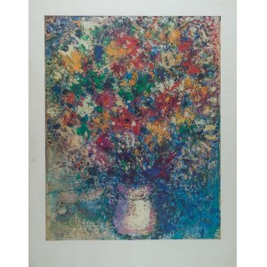 Marc CHAGALL (1887 - 1985), Zátišie s kvetmi, 1950.