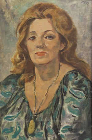 Helena KRAJEWSKA, Polska, XX w. (1910 - 1989), Portret, 1979 r.