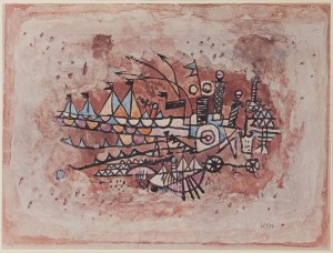 Paul KLEE, Szwajcaria/Niemcy, XIX/XX w. (1879 - 1940), Abstrakcja, ok. 1920 r.