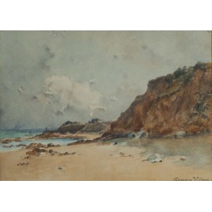 Georges VILLAIN (1854 - 1930), Landscape of the Mediterranean (Provence)