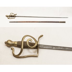 ZÁPADNÁ EURÓPA, 19. storočie, meč dragúnskeho dôstojníka
