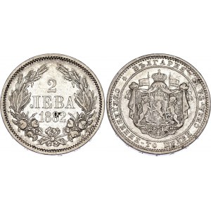 Bulgaria 2 Leva 1882