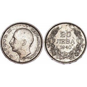 Bulgaria 20 Leva 1940 A