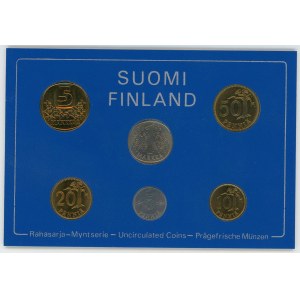 Finland Annual Coin Set 1980