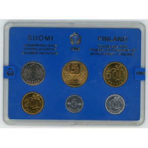 Finland Annual Coin Set 1986