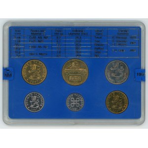 Finland Annual Coin Set 1987
