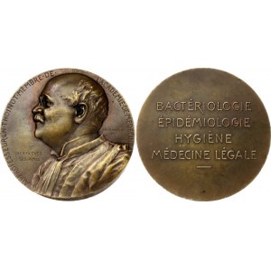 France Bronze Medal Medecine Pr. Thoinot Epidemiology 1907