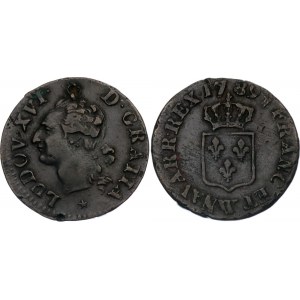 France 1/2 Sol 1789 W