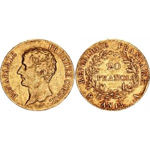 France 20 Francs 1803 AN 12 A
