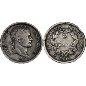 France 2 Francs 1808 A