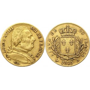 France 20 Francs 1815 A