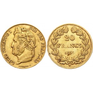 France 20 Francs 1833 A