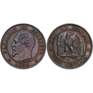France 2 Centimes 1856 K