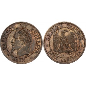 France 2 Centimes 1862 K