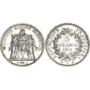 France 5 Francs 1876 A