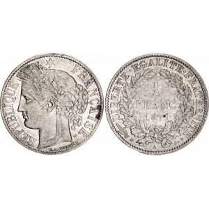 France 1 Franc 1871 A