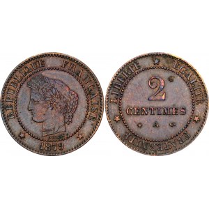 France 2 Centimes 1879 A