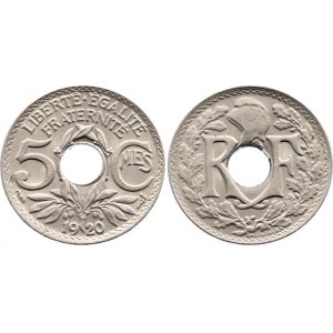 France 5 Centimes 1920
