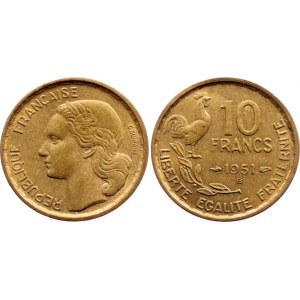 France 10 Francs 1951 B