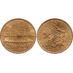 France 10 Francs 1980