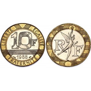 France 10 Francs 1988
