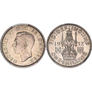 Great Britain 1 Shilling 1937 PCGS MS 63