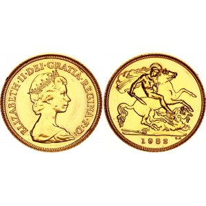 Great Britain 1/2 Sovereign 1982