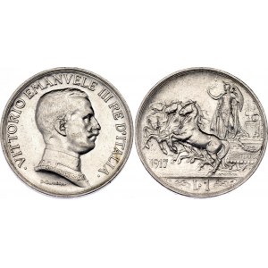 Italy 1 Lira 1917 R