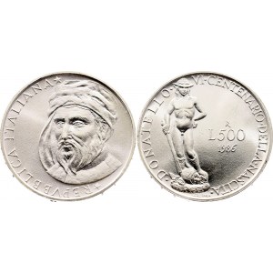 Italy 500 Lire 1986 R