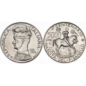 Italy 5000 Lire 1995 R