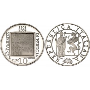 Italy 10 Euro 2008 (ND) R