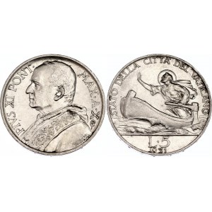 Vatican 5 Lire 1931 X