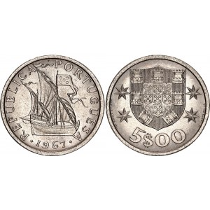 Portugal 5 Escudos 1967