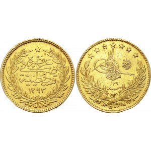 Ottoman Empire 500 Kurush 1903 AH 1293//29